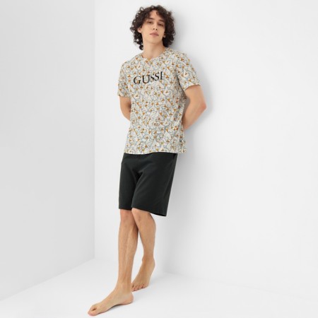 Pajama men's (T-shirt and shorts) KAFTAN GUSSI, RR 48-5