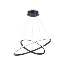 Светильник светодиодный подвесной Ambrella light, Line, FL40812, LED, 45 Вт, 3375Lum, 4200К, цвет чёрный