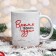 Mug "Time to create miracles" machine, Christmas tree, 320 ml