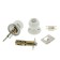 Allyur latch 5560 bk ww, with a latch, white
