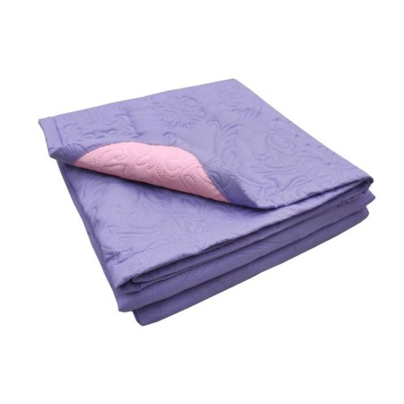 ARTI bedspread, size 180x200 cm, lilac color-1