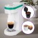 Coffee machine KitFort KT-7122-2, capsule, 800 watts, 0.36 l, white-green
