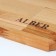 Groot and serving board "Rhombus" Malaya with a gutter of 30x18x1.8 cm