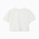 T-shirt shortened female Minaku Oversize Fit: Color Ecrew, rr 48