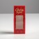 Folding box "Best Wishes", 6 x 14.5 x 3.5 cm, New Year