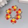 Decor for creativity Metal, enamel "Bell with bantik" 1.3x1.2 cm