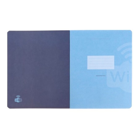 Subject notebook Monocolor.element, 48 sheets in the cage "Informatics", covered cardboard, lamination of software vag, selective varnish, offset block 70 g/m2-1