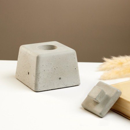 Biocemine desktop "cube" 10 x 7 cm, fuel and matches in the kit-1