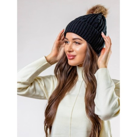 Female ISee hat, size 52-56, black color-1