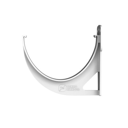 Bracket of the Tekhlobe TekhnoNIKOL PVC D125 ° White-1