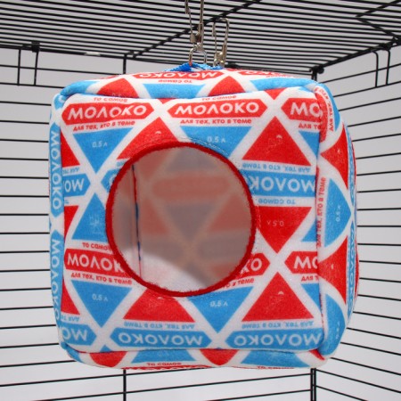 Suspending house-rod "Milk", 17 x 17 x17 cm-4