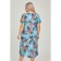 Women's dress, size 58, blue color