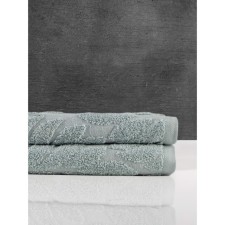 Terry towel Sofi de Marko Flowers, 550 gr, size 50x90 cm, blue color