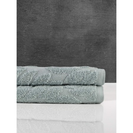 Terry towel Sofi de Marko Flowers, 550 gr, size 50x90 cm, blue color
