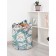 Basket for toys "Fairytale owl, size 35x35 cm