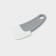 Spatula-scraper confectionery Konfinetta "scraper", 15 × 6 × 1 cm, gray