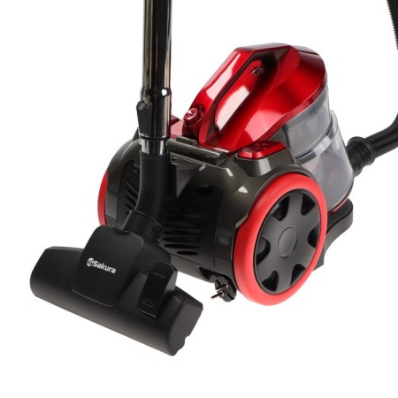 Vacuum cleaner Sakura SA-8315R, 2400/450 W, HEPA filter, 2 l, red-1