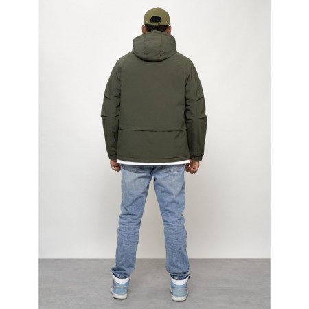 Male spring jacket, size 50, khaki color-14