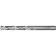 Zubrov metal drill, steel P6M5, cylindrical shank, 11 x 142 mm, class A