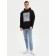 Jumper (sweatshirt) men's minku: be good, black color, rr 46