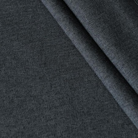 Set of curtains "Ibiza", size 140 x 270 cm - 2 pcs, picking - 2 pcs, dark - gray-1