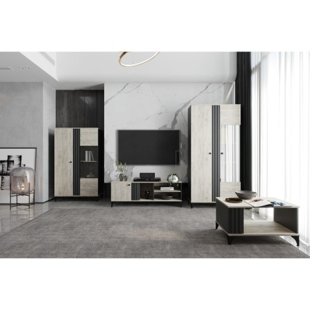Table Journal Otis, 800x500x450, Oak Kraft gray/Anthracite-1