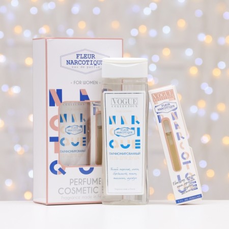 Gift set Fleur Narcotique, shower gel 250 ml, perfumery water 30 ml