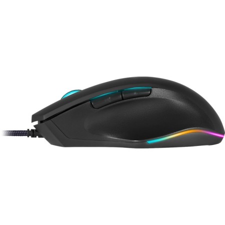 Mouse Defender Wolverine GM-700L, game, wired, backlight, 12800 dpi, USB, black-5