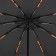 Autoton automatic umbrella, with a lantern, 3 additions, 10 knitting needles, r = 51 cm, burgundy color