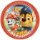 Paper plate "Happy Birthday!", Puppy patrol 18 cm