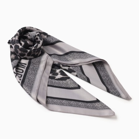 Women's scarf minku rr 70*70 cm, col. grey