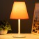 Desktop lamp Jack 1x15W E14 white/orange 18x18x32cm Risalux