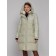 Coat insulated winter female, size 44, color light green