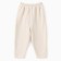Children's pants Minaku: Fleece Soft, beige color, height 140 cm