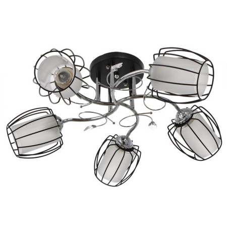 Svetogor chandelier 59091 5x60W chrome/black