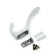 Furniture hook Cappio Heel Light, two -rod, white color