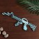 Wooden souvenir "Tactical automatic", Mix color