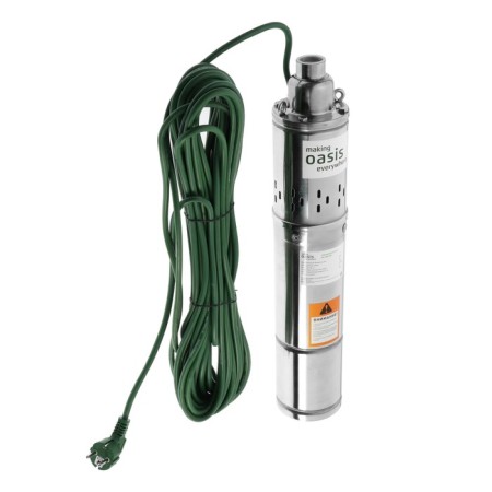 Oasis SV well pump 30/100, screw, 900 watts, pressure 100 m, 30 l/min, cable 20 m