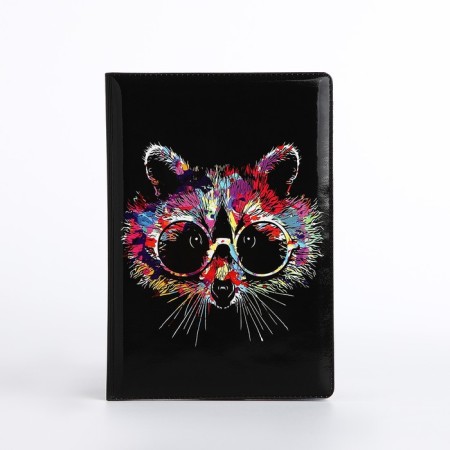 Cover for passport, black color-1