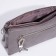 Bag Cross-Bodi with a zipper, gray color