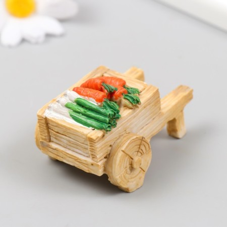 Figure for Florarium Polystone "Tails with vegetables" MIX 9x4.3x3.5 cm-1
