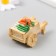 Figure for Florarium Polystone "Tails with vegetables" MIX 9x4.3x3.5 cm