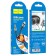 Hoco UPA22, Jack 3.5 mm (M) cable - Type -C, 1 m, silicone, black