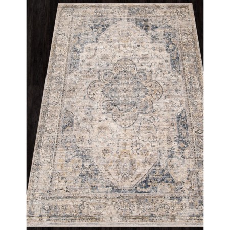 Rectangular Lysandra Hali Shanti carpet, size 150x80 cm, color Cream-1