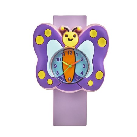 Watch of Berrier Baby "Butterfly", silicone strap
