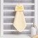 Lovelife hand towel "duckling", 39x21 cm, 100% PE, microfiber 280 g/m2