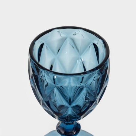 Magistro glass glass “cruise”, 250 ml, 8 × 15.3 cm, blue color-3
