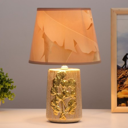 Lavra table lamp E14 40W Beige 20x20x32 cm Risalux-1