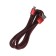 Windigo, Type -C - USB, 2.1 a, nylon braid, 2 meters, red