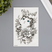 Tattoo on the body color 